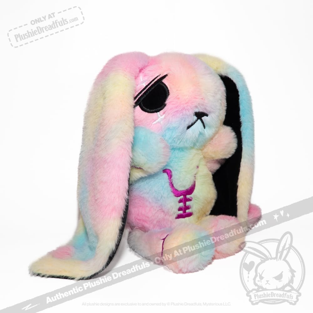 Anxiety Rabbit Tie Dye Limited Edition - Plush Stuffed Animal