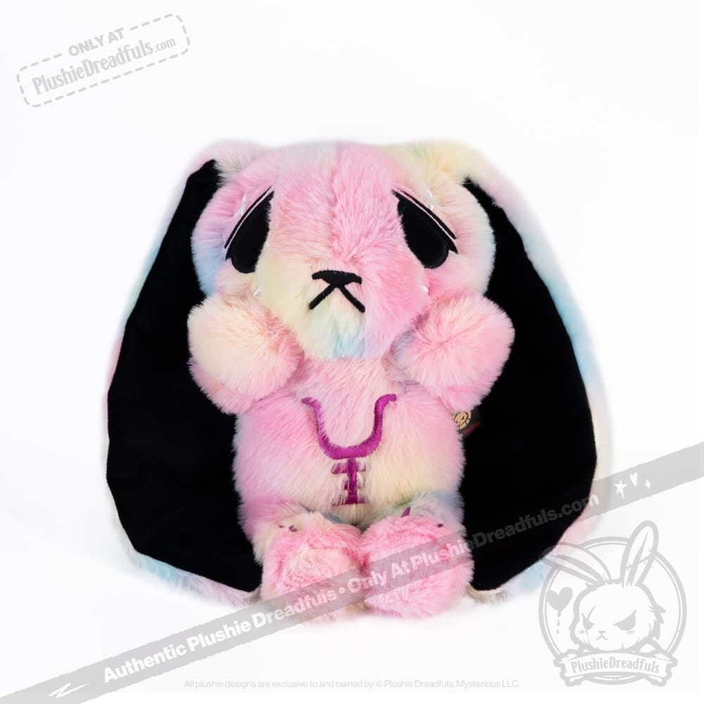 Anxiety Rabbit Tie Dye Limited Edition - Plush Stuffed Animal