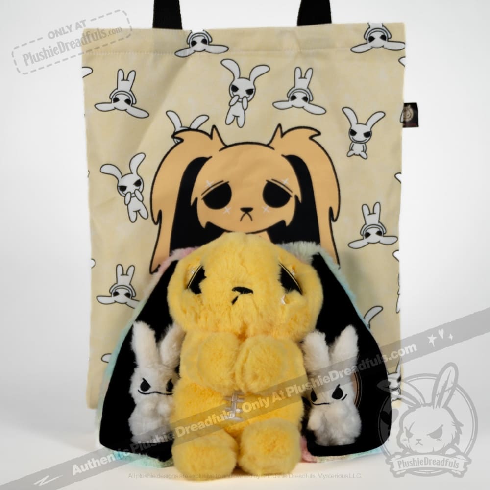 Anxiety Rabbit (YELLOW Limited Edition) - Plush Stuffed Animal