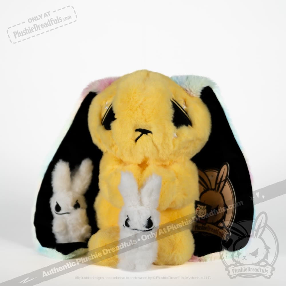 Anxiety Rabbit (YELLOW Limited Edition) - Plush Stuffed Animal