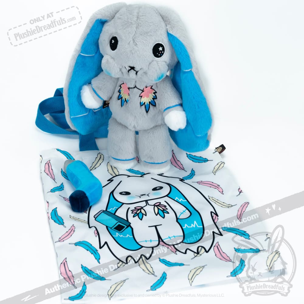 Asthma Rabbit - Plush Stuffed Animal