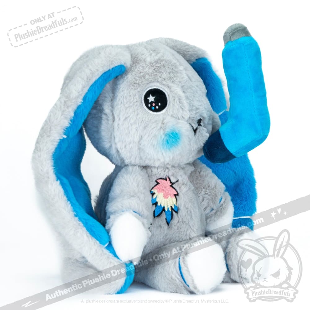 Asthma Rabbit - Plush Stuffed Animal