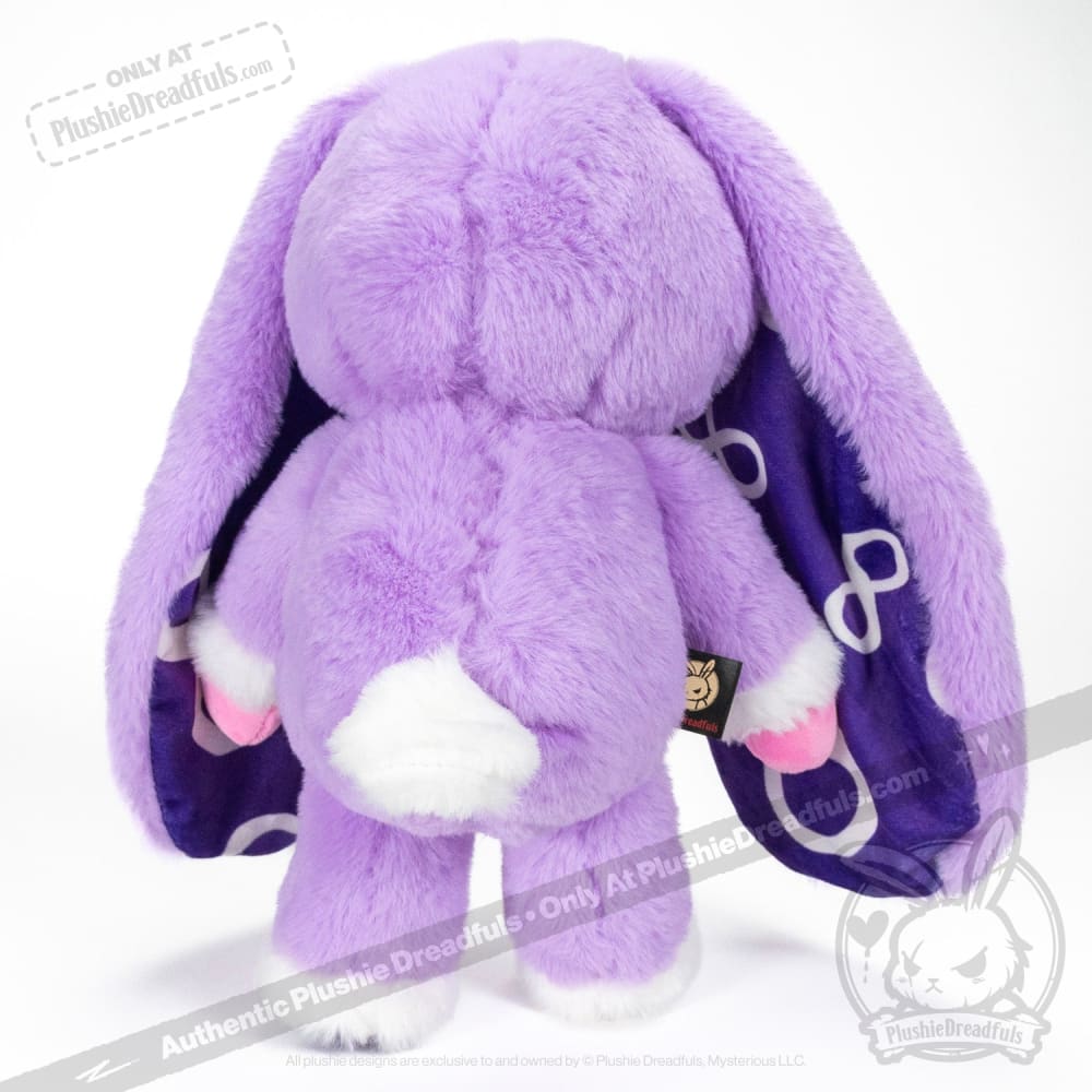 Autism Spectrum Rabbit Purple Edition - Plush Rabbit Stuffed Animal