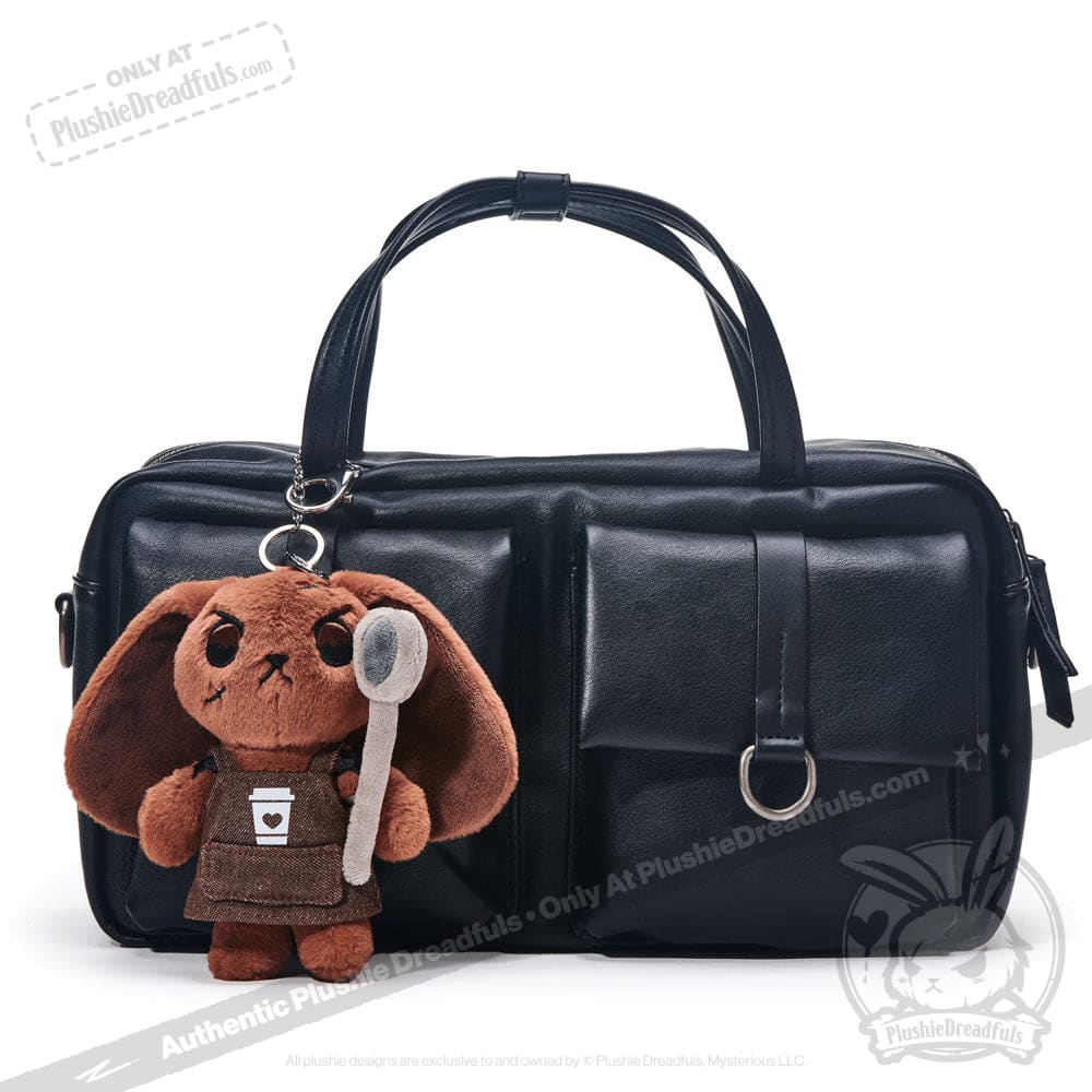 Barista Plush Keychain Accessory