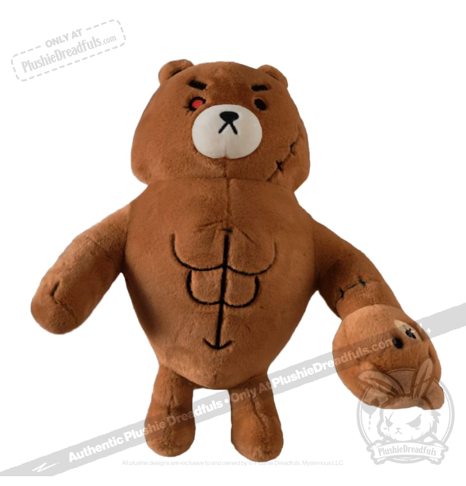 Bearfisted Ripped Bear - Plush Stuffed Animal