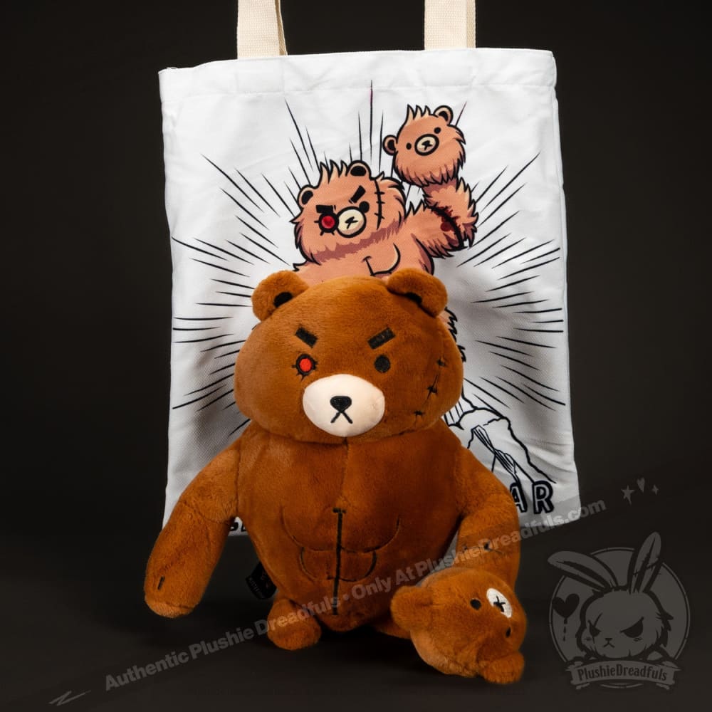 Bearfisted Ripped Bear - Plush Stuffed Animal