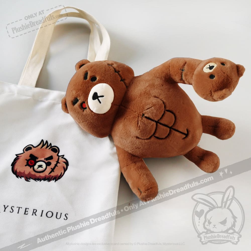 Bearfisted Ripped Bear - Plush Stuffed Animal