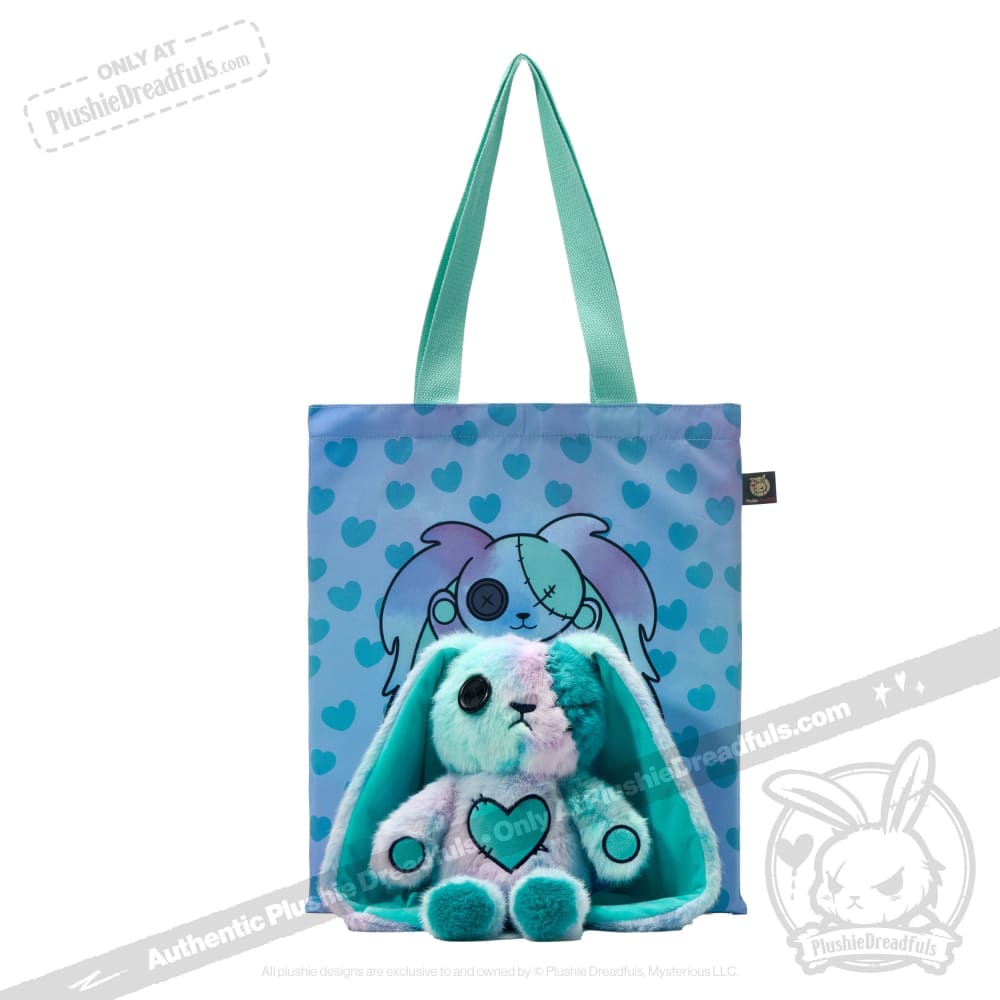 Blue Ice Love Rabbit - Plush Stuffed Animal