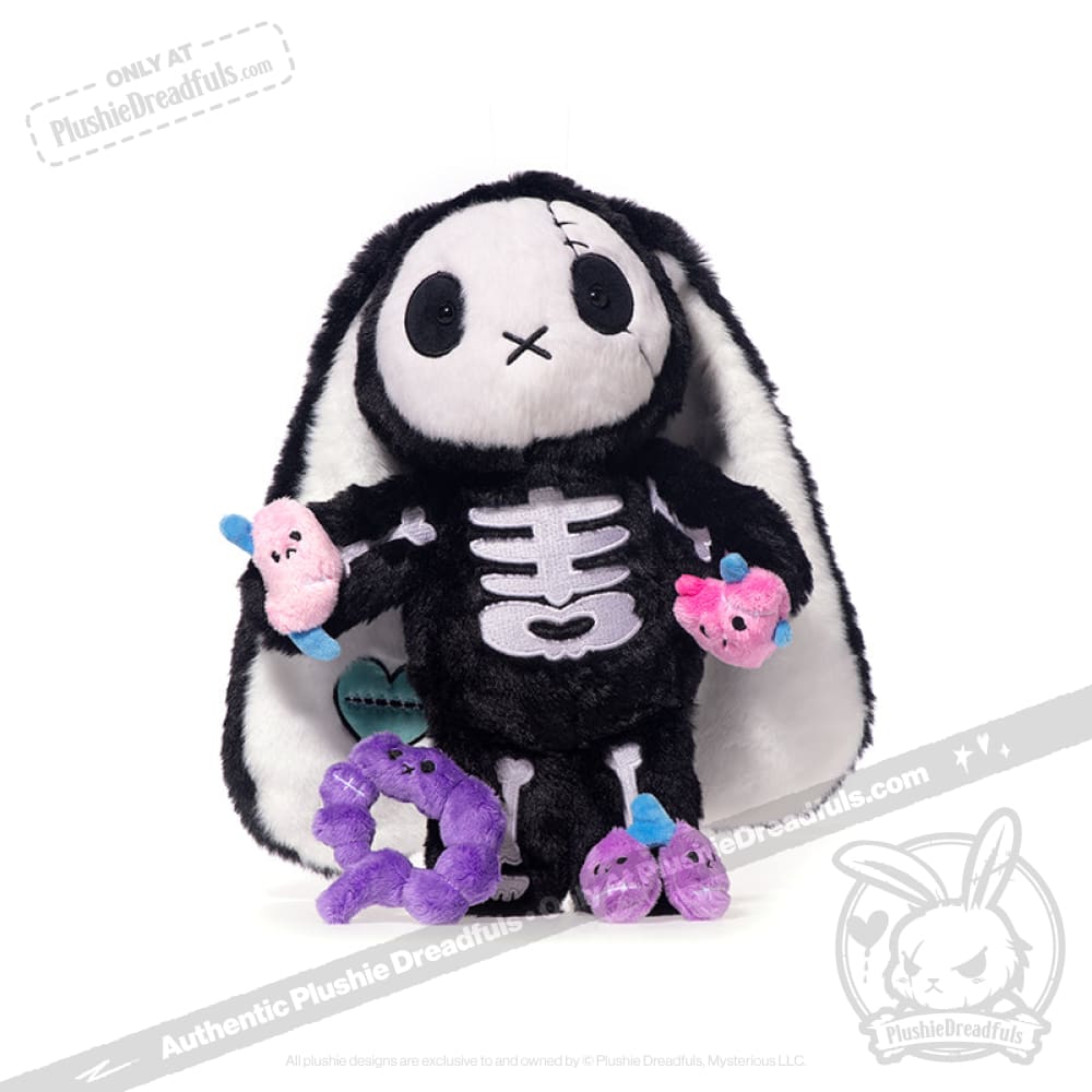 Bone Organ Izer Bunny - Plush Stuffed Animal