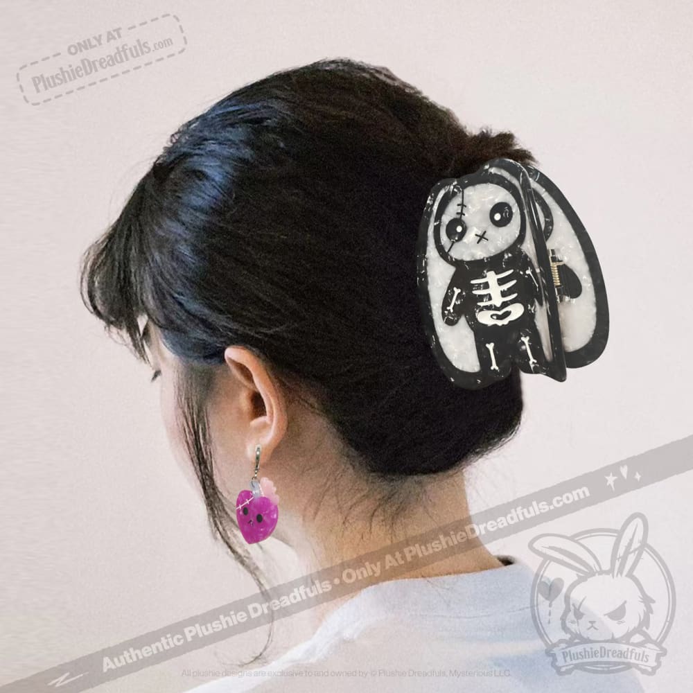 Bone Organ Izer Heart and Stomach Earrings
