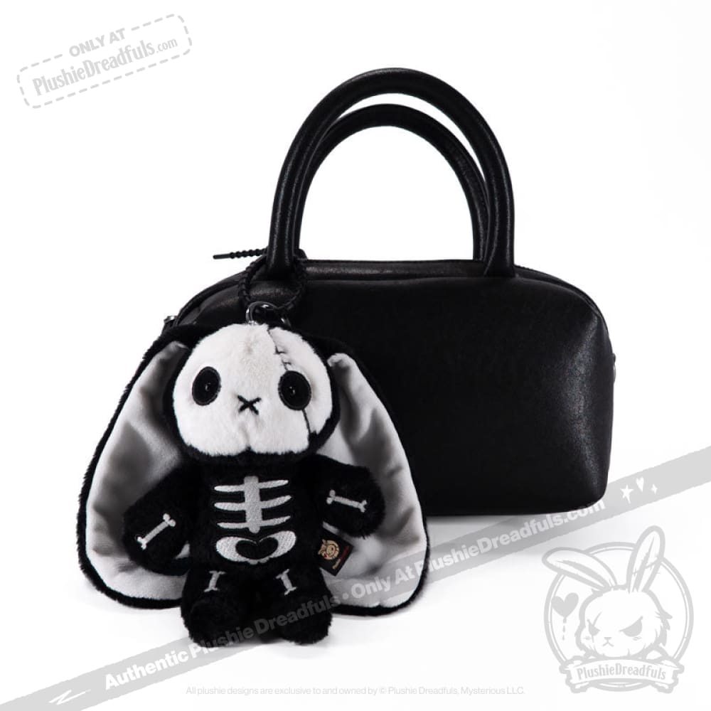 Bone Organ Izer Rabbit Plush Keychain Accessory