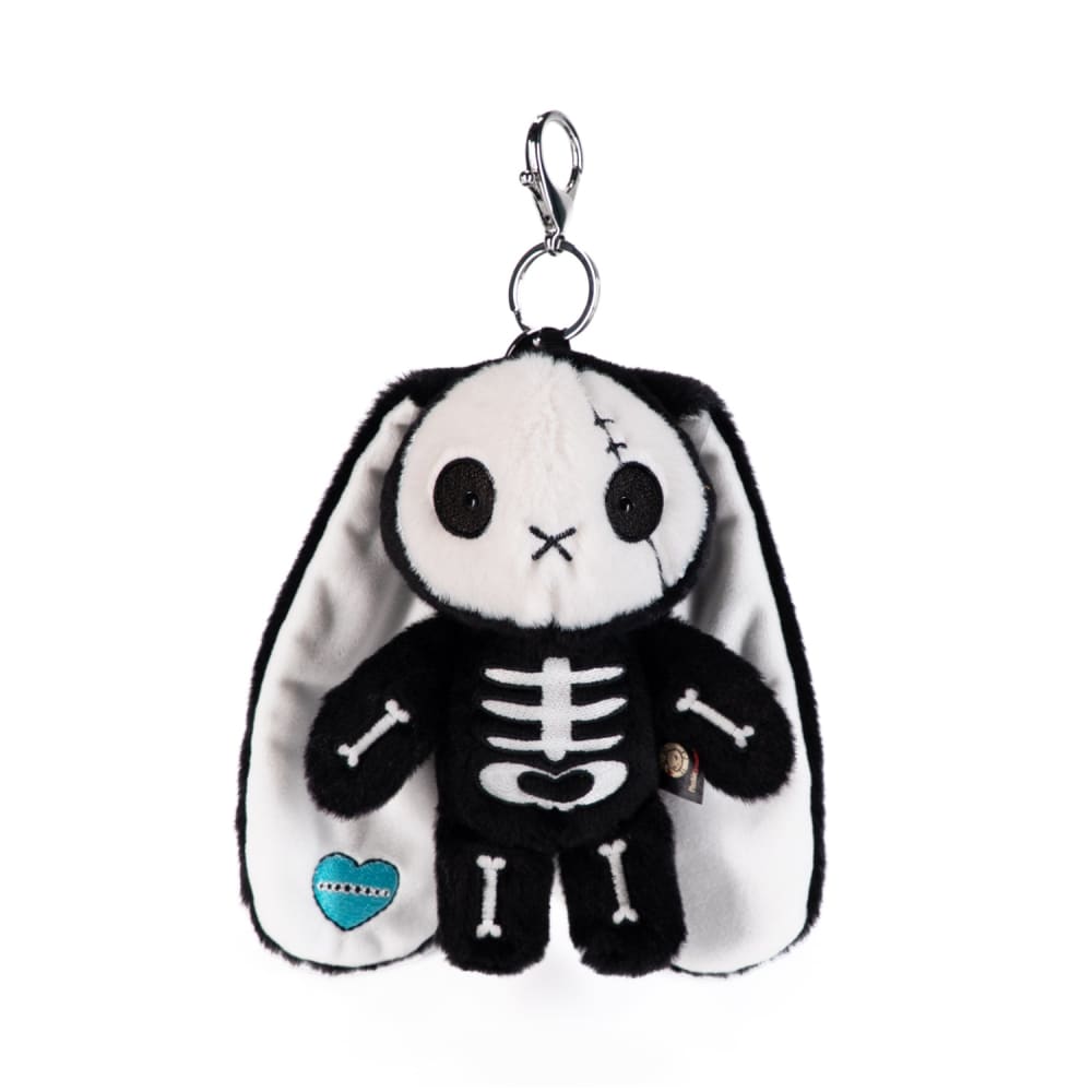 Bone Organ Izer Rabbit Plush Keychain Accessory