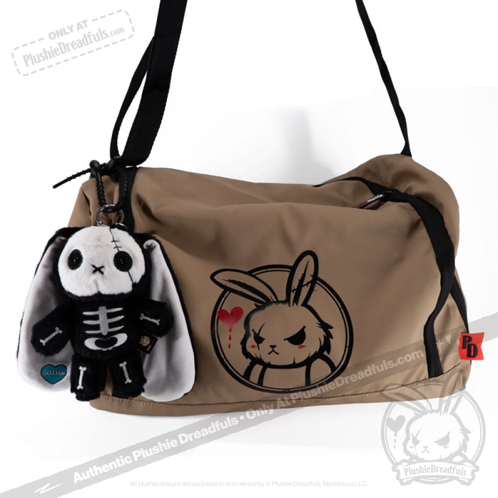 Bone Organ Izer Rabbit Plush Keychain Accessory
