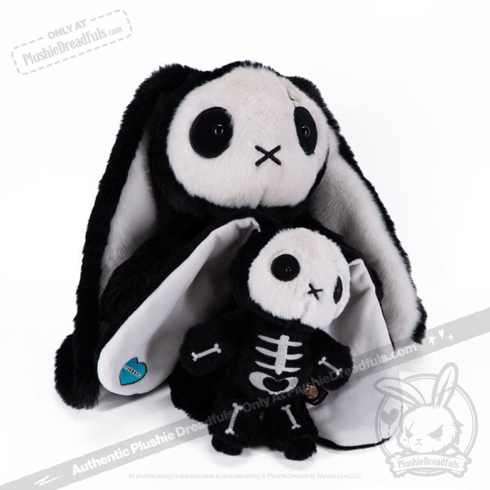Bone Organ Izer Rabbit Plush Keychain Accessory