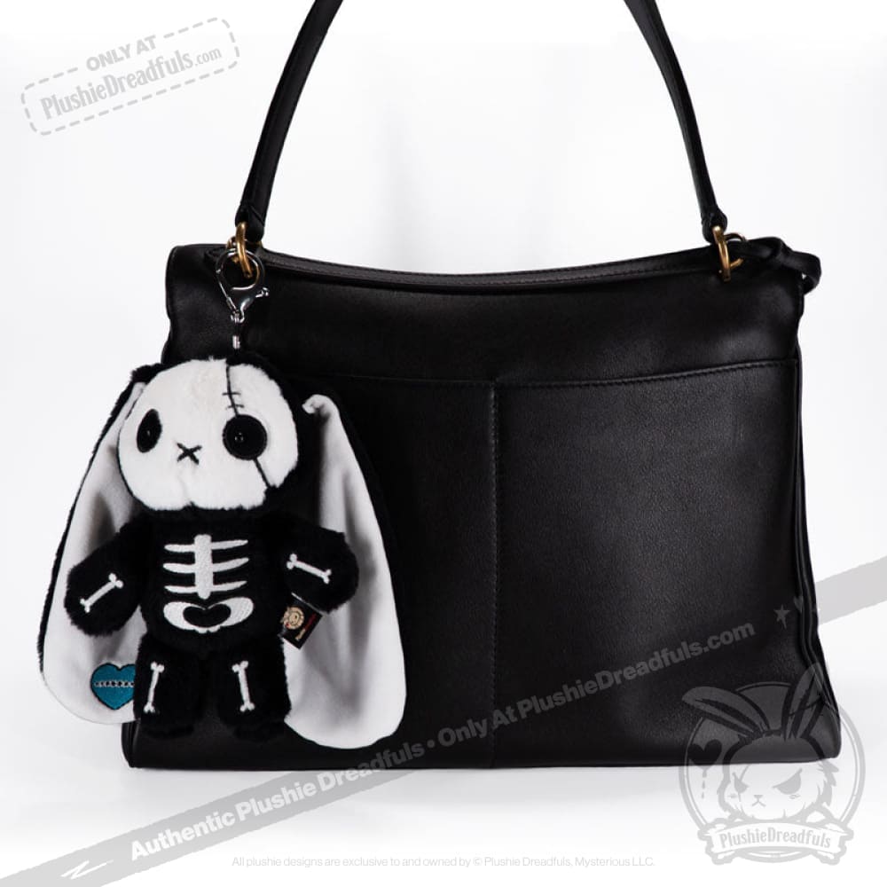Bone Organ Izer Rabbit Plush Keychain Accessory