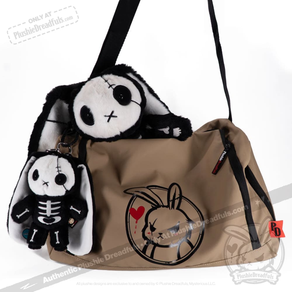 Bone Organ Izer Rabbit Plush Keychain Accessory