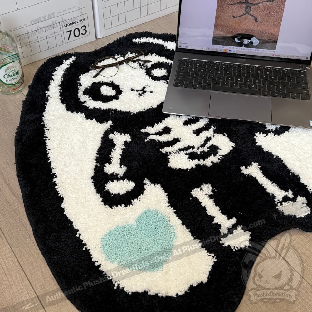 Bone Organ Izer Rabbit Rug