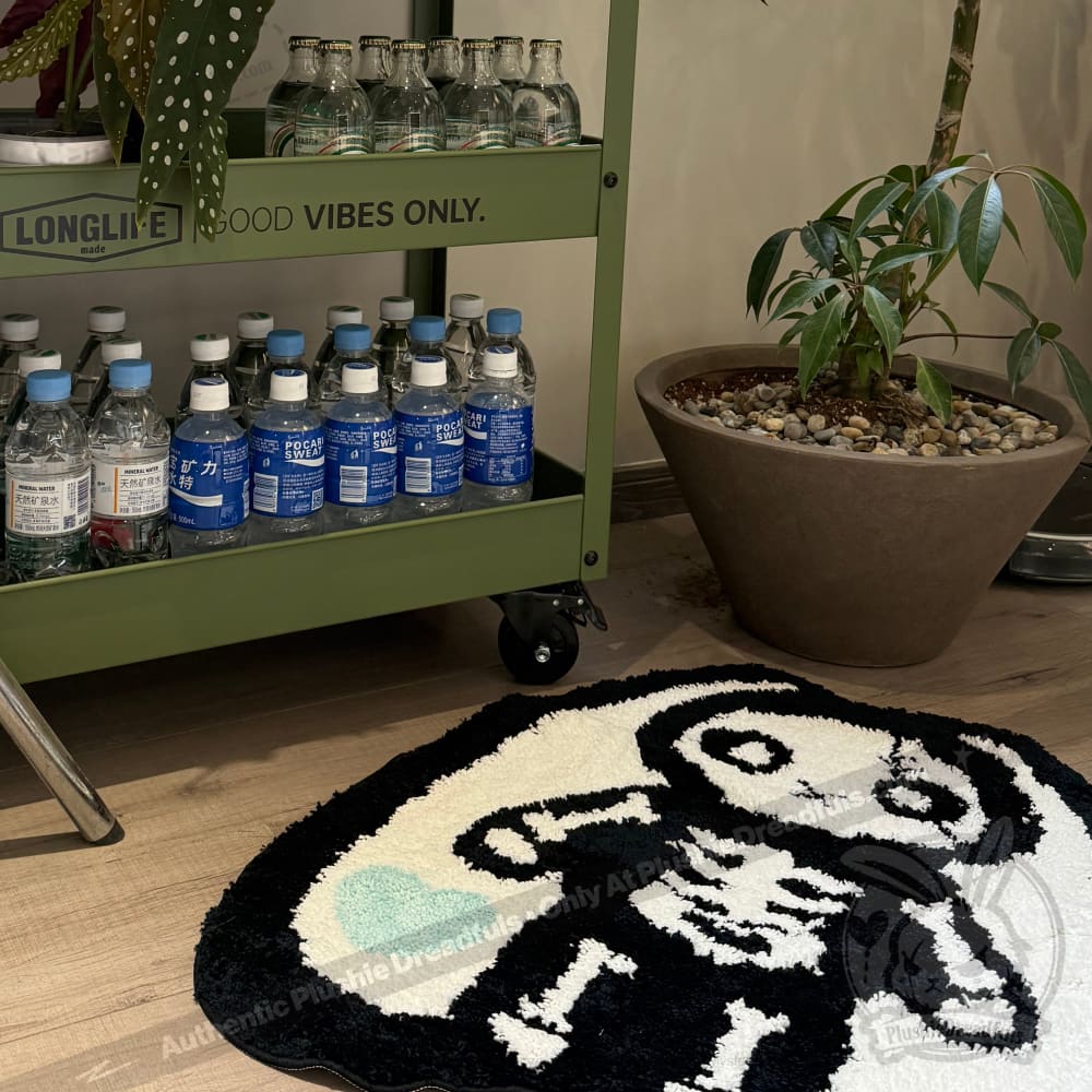 Bone Organ Izer Rabbit Rug