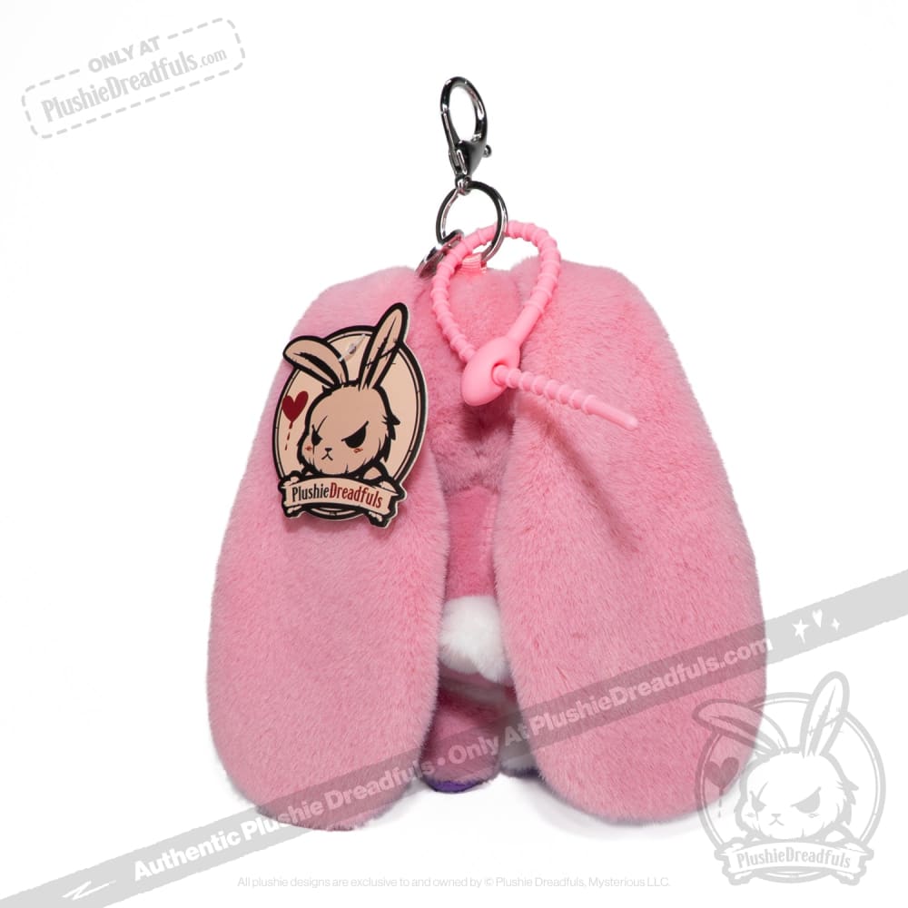 BPD Rabbit Plush Keychain Accessory