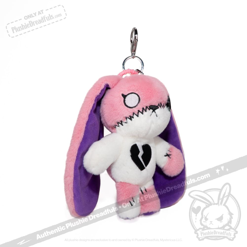 BPD Rabbit Plush Keychain Accessory