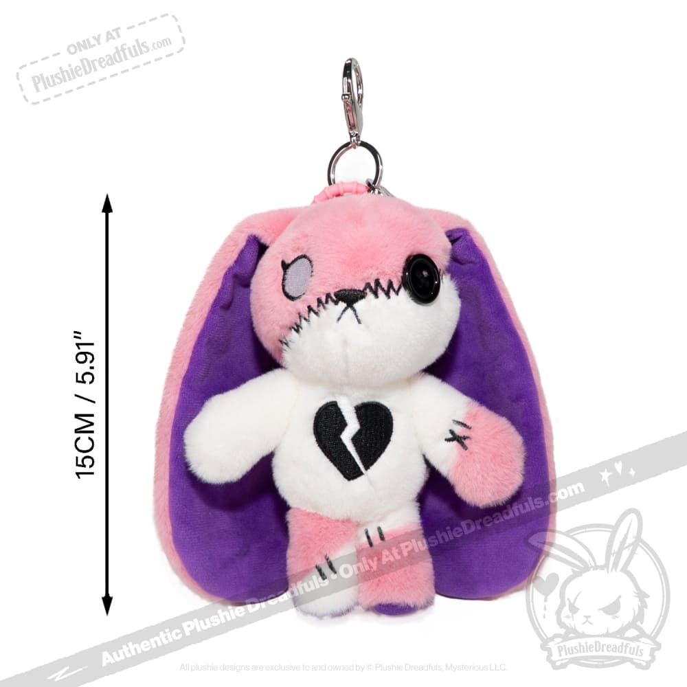 BPD Rabbit Plush Keychain Accessory
