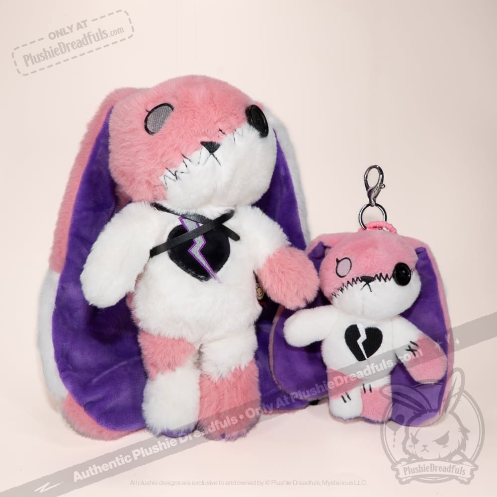 BPD Rabbit Plush Keychain Accessory