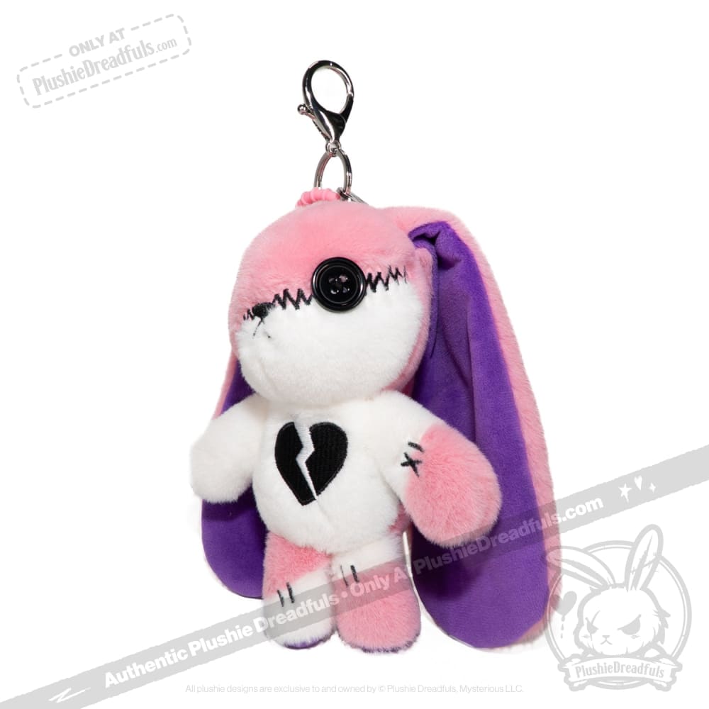 BPD Rabbit Plush Keychain Accessory