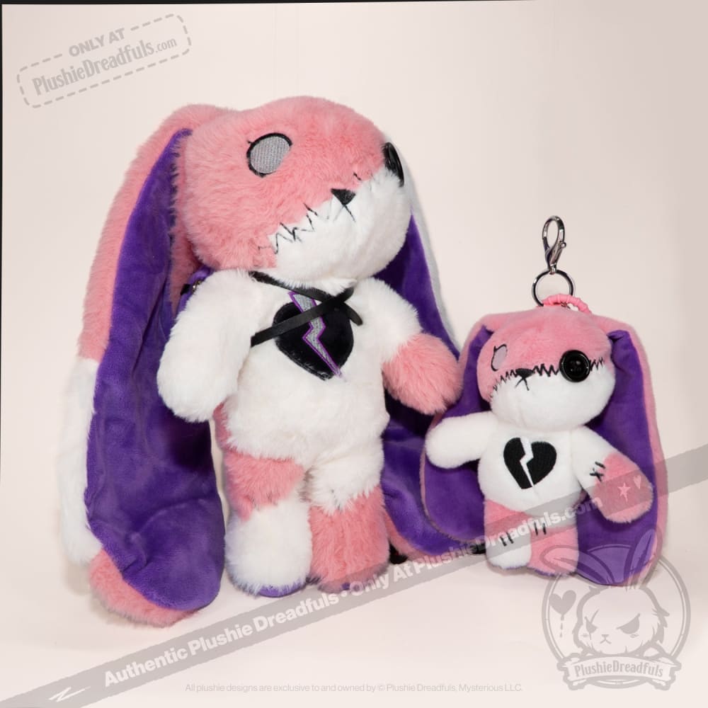 BPD Rabbit Plush Keychain Accessory