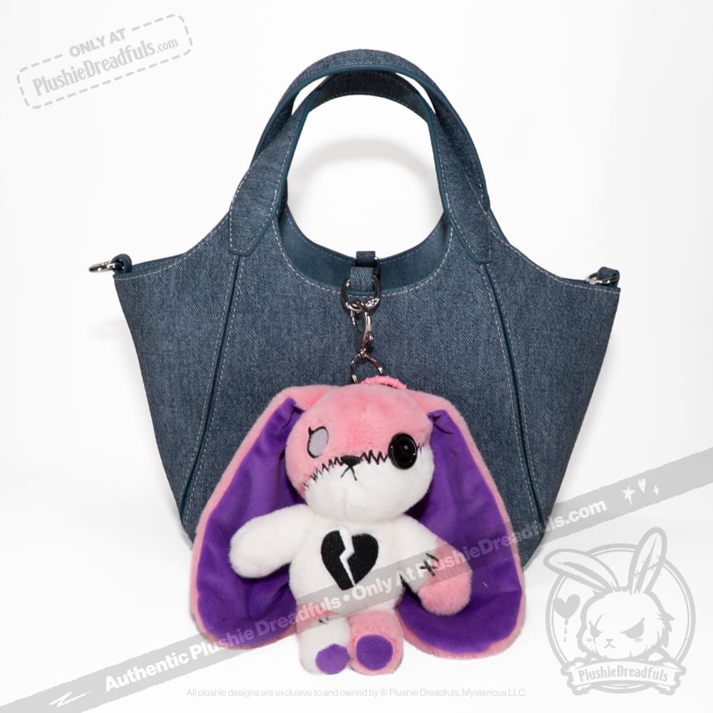 BPD Rabbit Plush Keychain Accessory