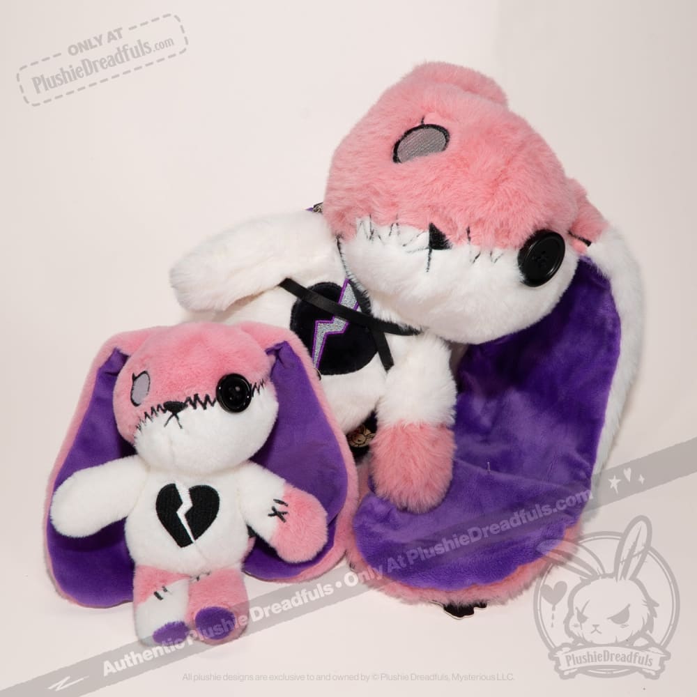 BPD Rabbit Plush Keychain Accessory