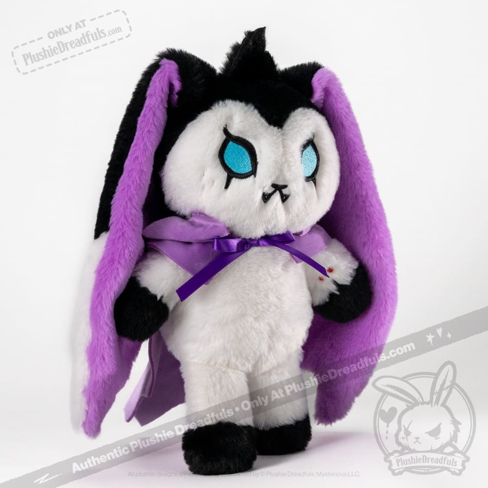 "Bunny Lugosi" the Vampire Bunny - Plush Stuffed Animal