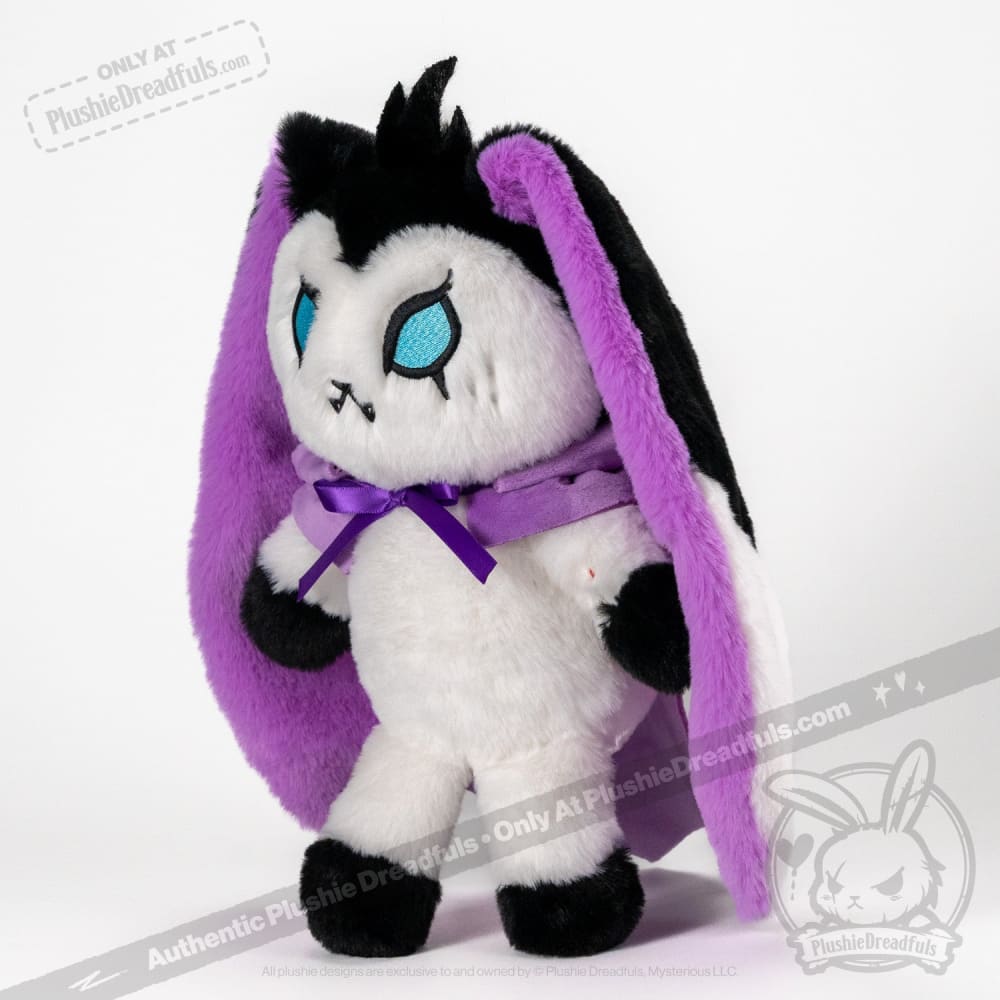 "Bunny Lugosi" the Vampire Bunny - Plush Stuffed Animal