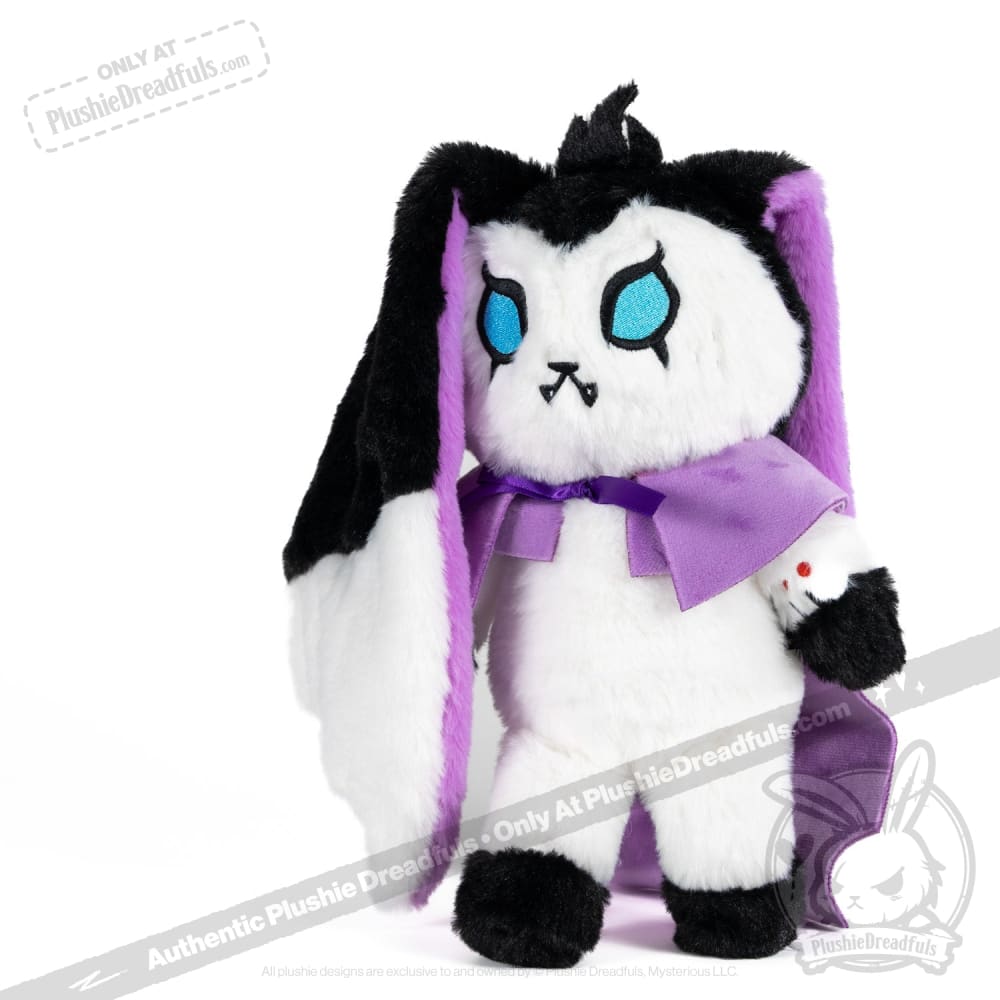 "Bunny Lugosi" the Vampire Bunny - Plush Stuffed Animal