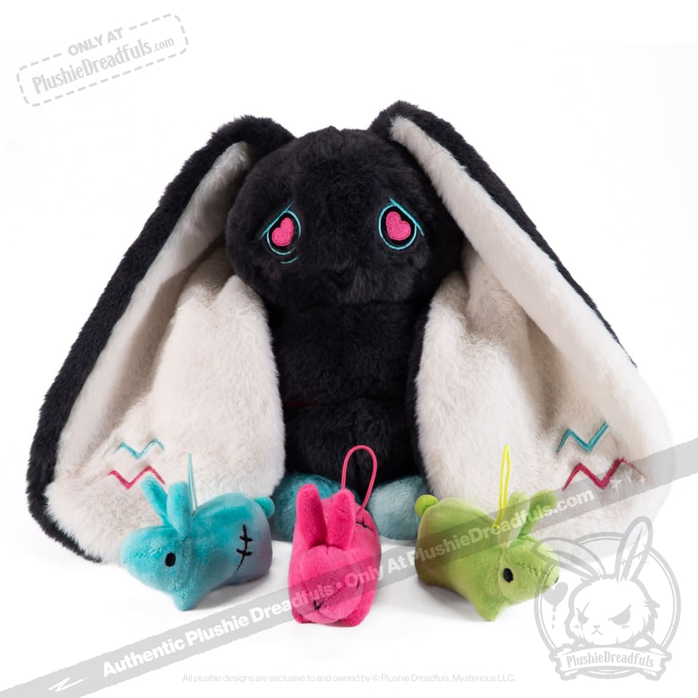 Buns in a Bun Pregnant Rabbit - Plush Stuffed Animal