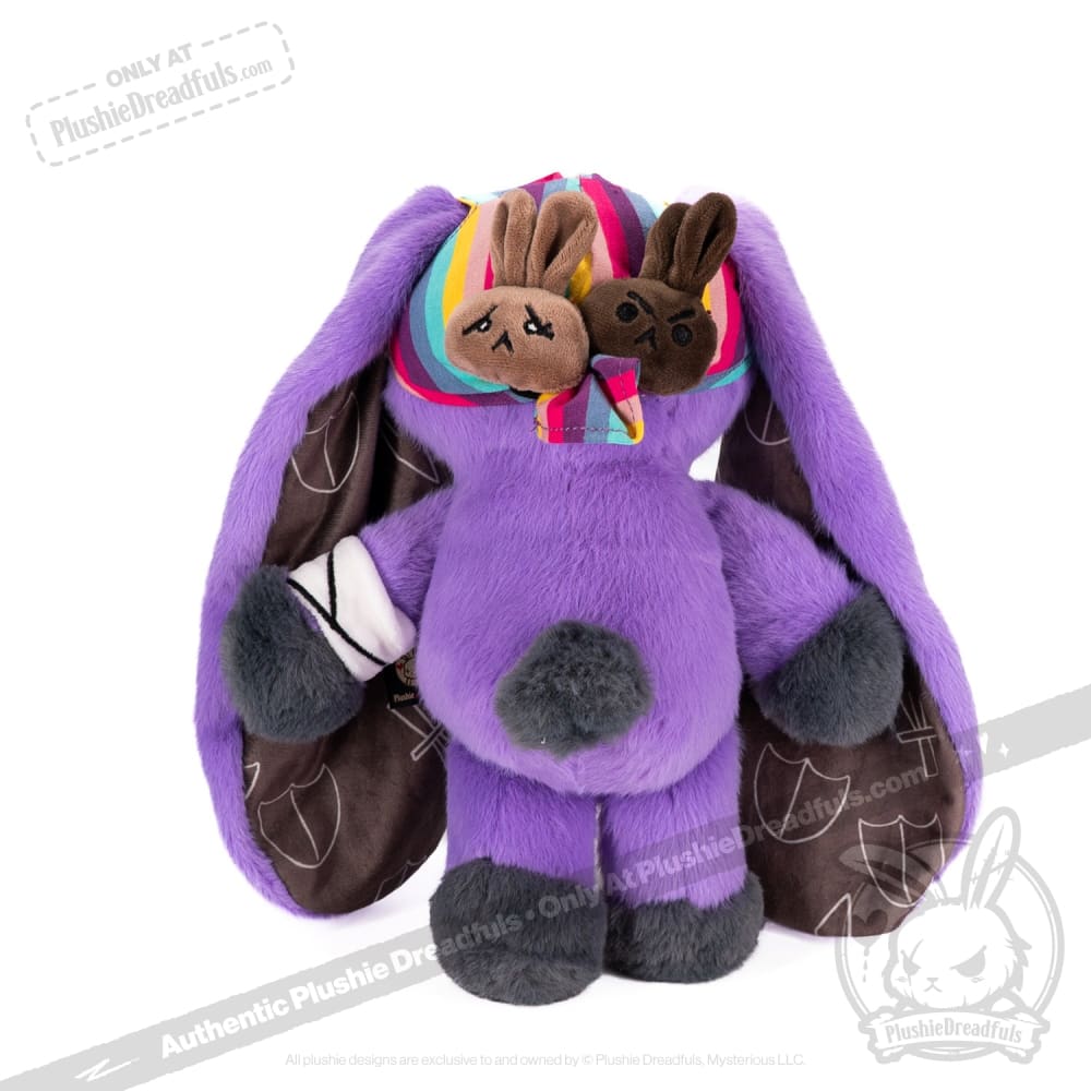 Cancer Warrior Rabbit - Plush Stuffed Animal