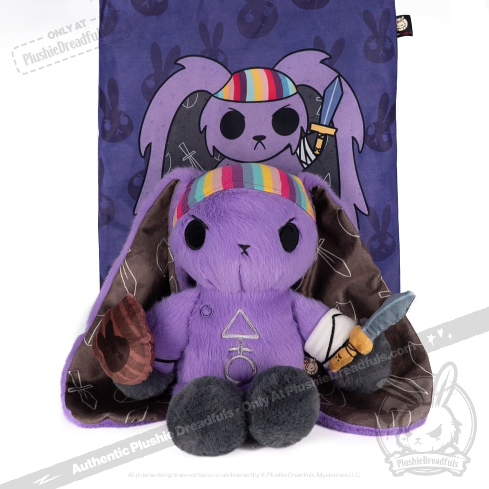 Cancer Warrior Rabbit - Plush Stuffed Animal