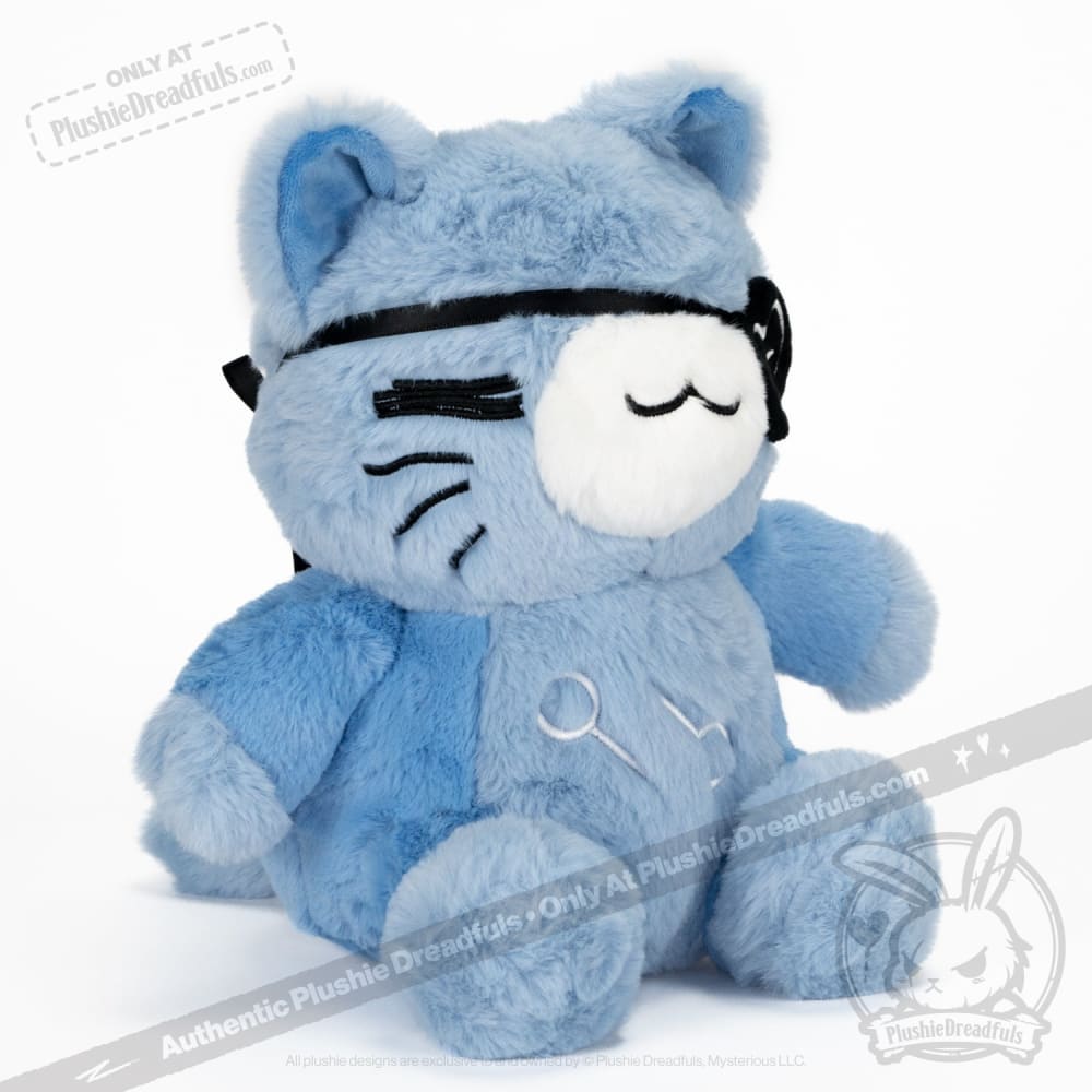 Chronic Fatigue Syndrome Kitty - Plush Stuffed Animal