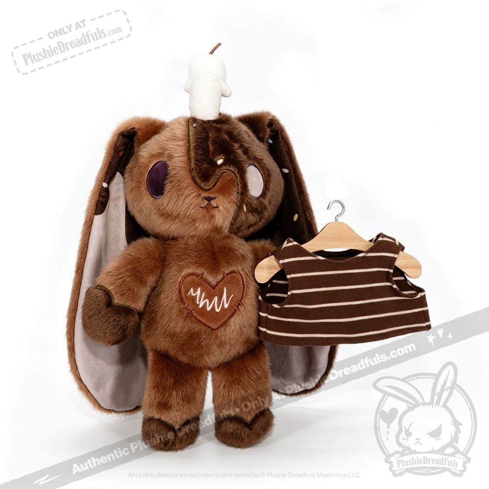 Coco Memento Chocolate Cake Rabbit - Plush Stuffed Animal