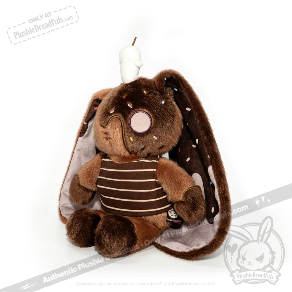 Coco Memento Chocolate Cake Rabbit - Plush Stuffed Animal