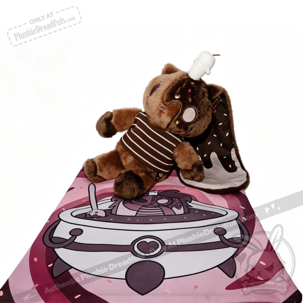 Coco Memento Chocolate Cake Rabbit - Plush Stuffed Animal