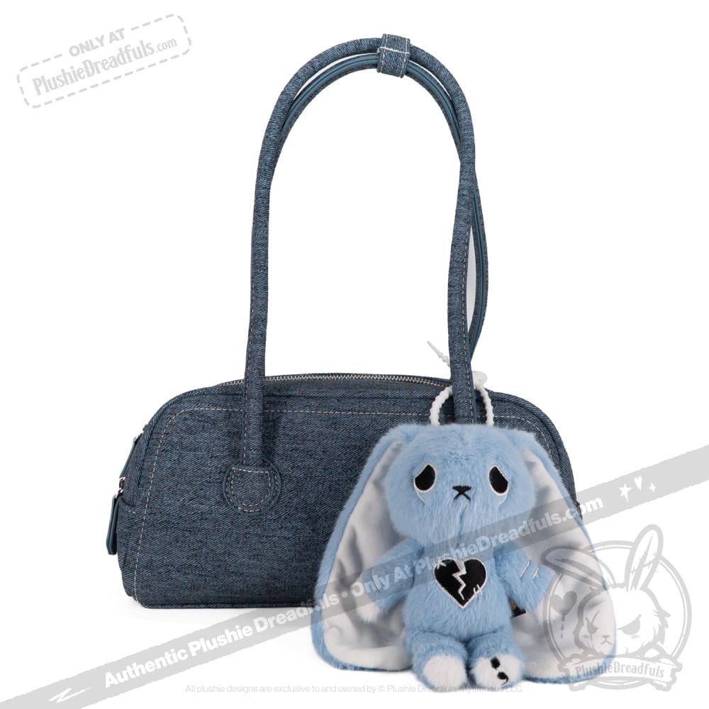 Depression Rabbit Plush Keychain