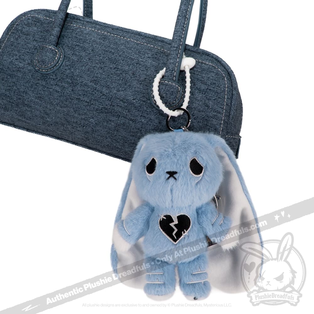 Depression Rabbit Plush Keychain