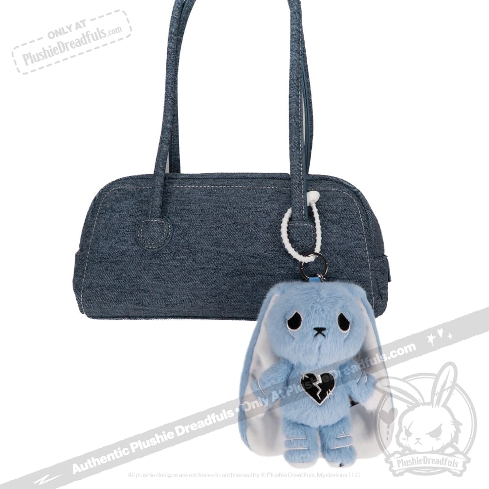 Depression Rabbit Plush Keychain