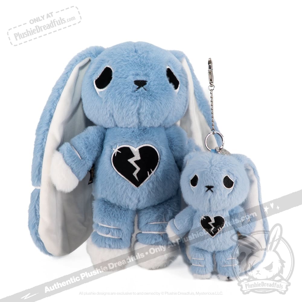 Depression Rabbit Plush Keychain