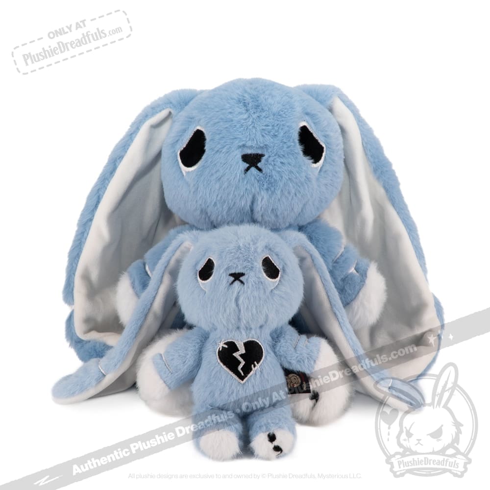 Depression Rabbit Plush Keychain