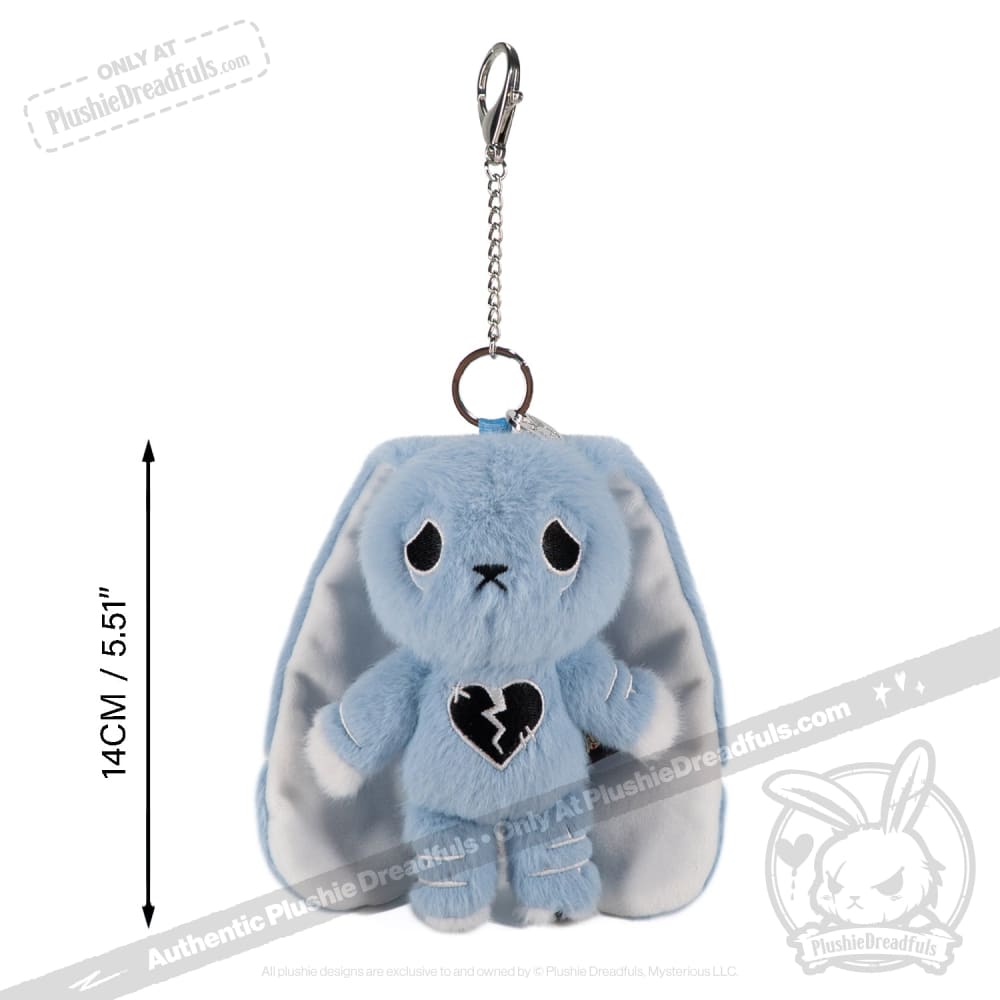 Depression Rabbit Plush Keychain
