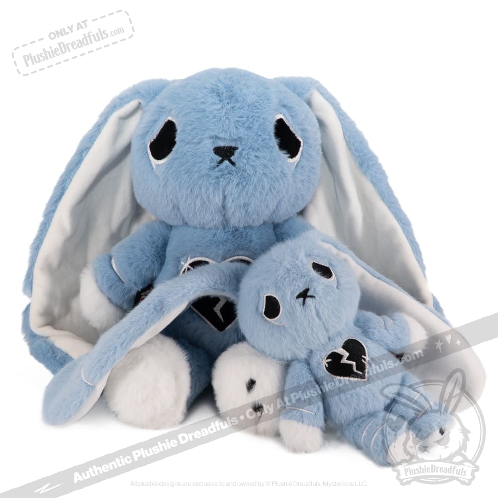 Depression Rabbit Plush Keychain