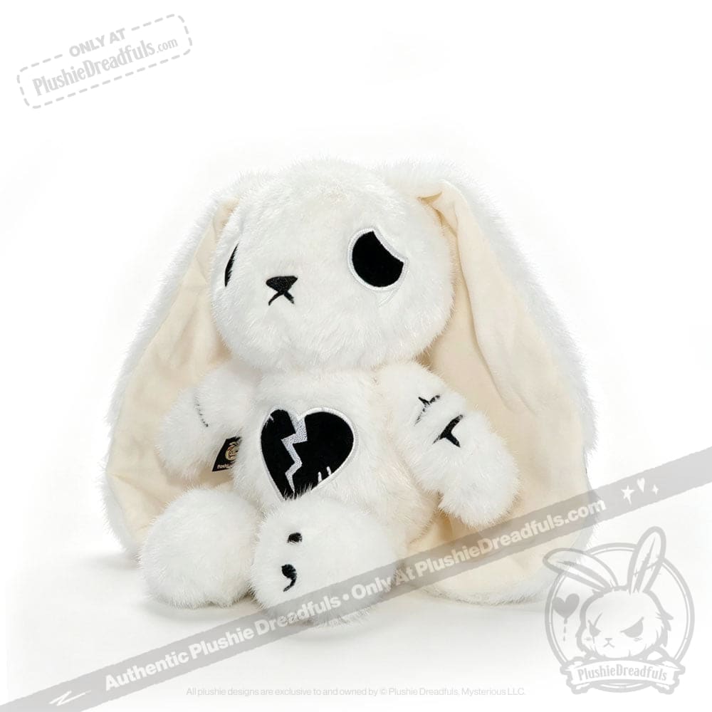Depression Rabbit Snow White LE- Plush Stuffed Animal