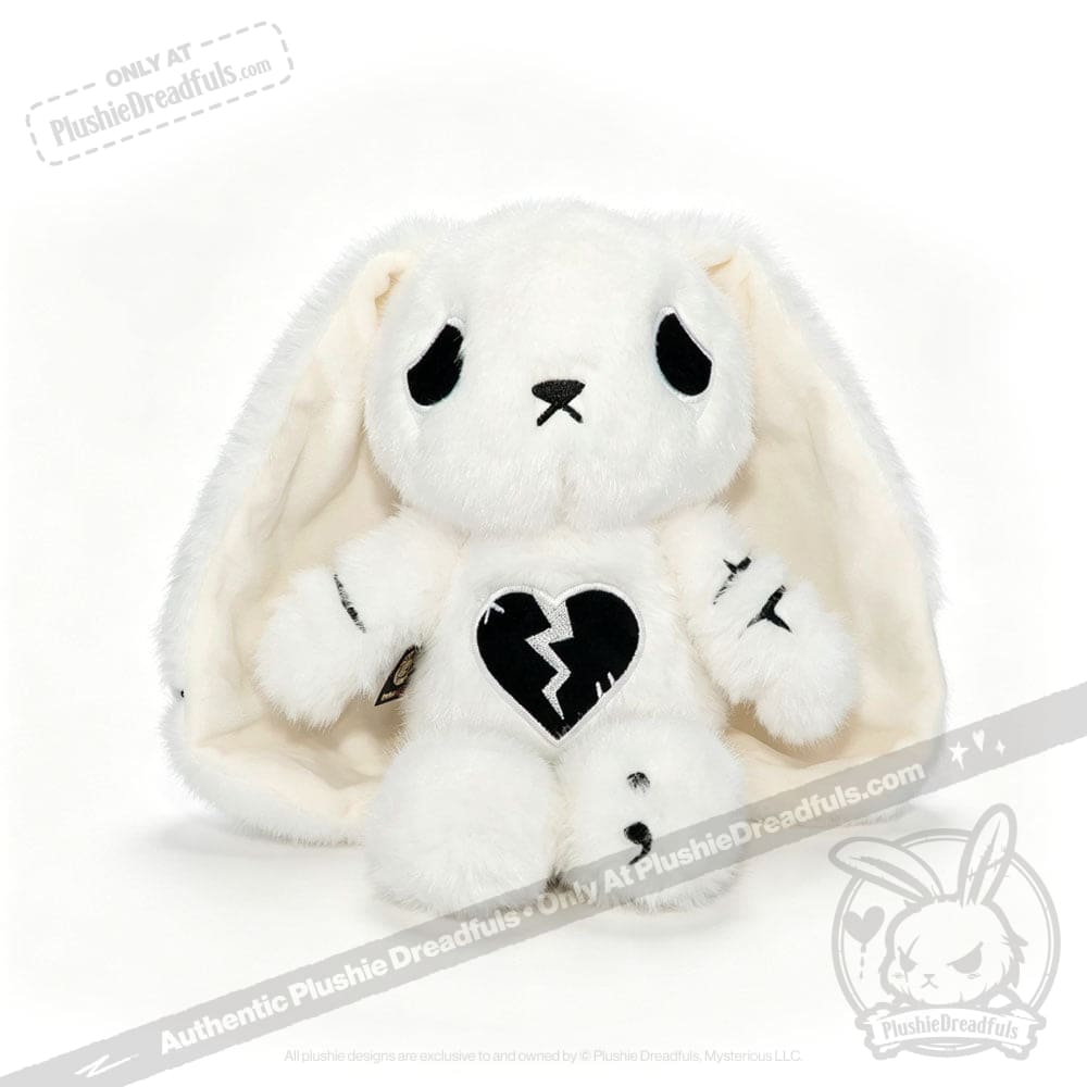 Depression Rabbit Snow White LE- Plush Stuffed Animal