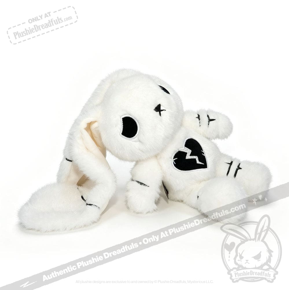Depression Rabbit Snow White LE- Plush Stuffed Animal